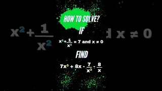 A Challenging Algebraic Expression Shorts Short Algebra Olympiad Mathematics Viral Maths 