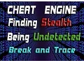 Cheat Engine How To Find Undetected in Games Break And Trace
