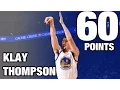 Klay Thompson CAREER HIGH 60 POINTS in 29 Minutes 12 05 16