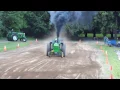 highly modified john deere 4430 pulling tractor in lynden 2011 Lots of smoke