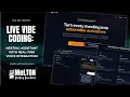 Vibe Coding a Live Collaborative Assistant for Team Meetings