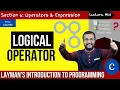 6 4 Logical operators in C Complete C programming course Sunil Dhimal