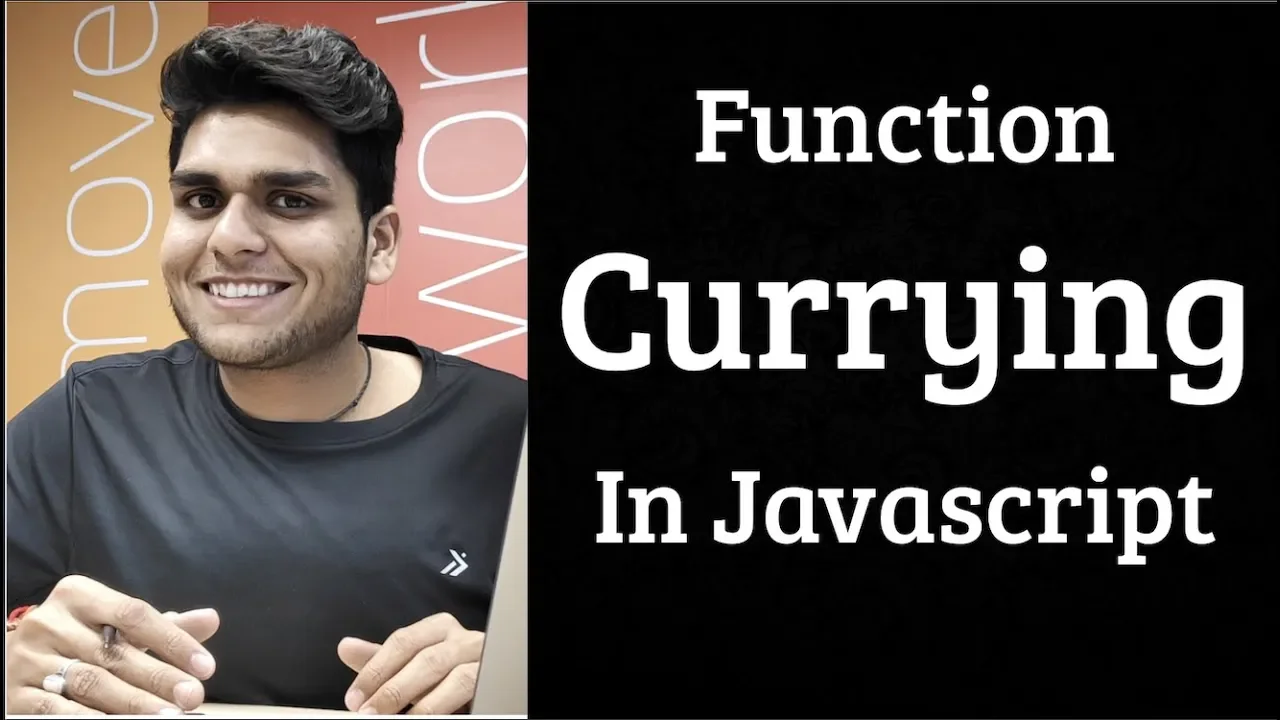 Currying in Javascript | JS Interview Questions - YouTube thumbnail