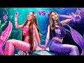 Lagu ¡Barbie vs Bratz se Transforman en Sirenas! Desafío de Transformación de Muñecas