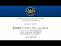 COURT OF JUDICIAL DISCIPLINE SANCTION HEARING