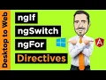 Learn Angular ngIf ngSwitch and ngFor Structural Directives in Angular 9