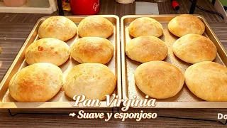 🥖 Pan Virginia — Suave, Esponjoso y Perfecto para Rellenar! ⭐ RECOMENDADO