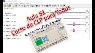 Conectando CLP com o Computador NA PRÁTICA! - Aula 51 do Curso de CLP para todos