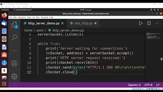 HTTP server in Python