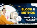 Scope of a Variable In Java With Coding Example Java Programming