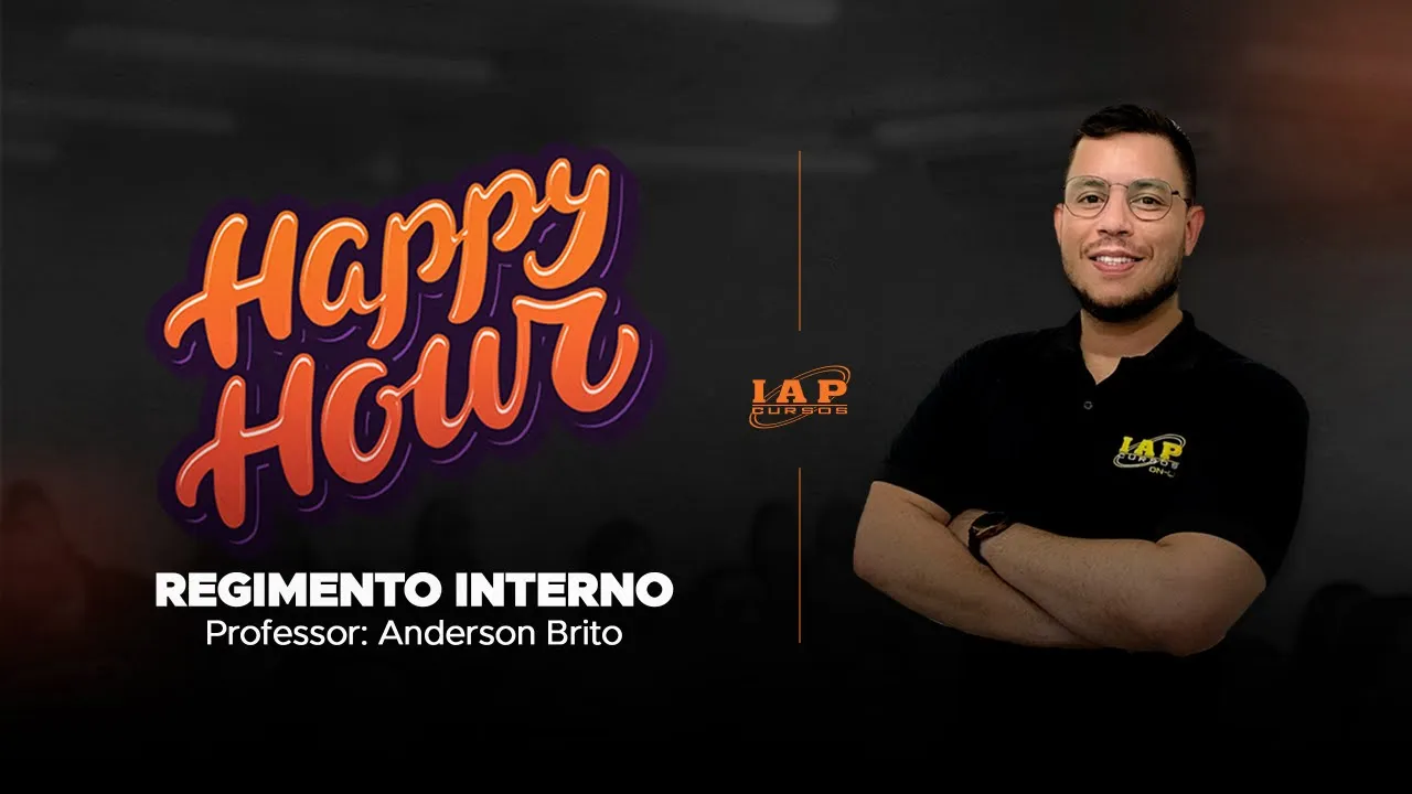 HAPPY HOUR: REGIMENTO INTERNO DA ASSEMBLEIA DO RN.