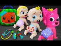 Download Lagu 15 Minutes Satisfying with Doctor Toys Unboxing, Pinkfong Doctor Set ASMR | Tiny Box Adventures