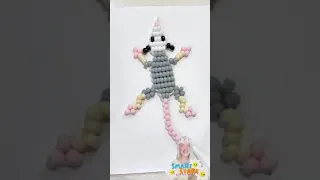 Make a Beaded Possum Buddy Pony Bead Animal Craft for Kids