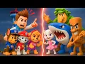 Paw Patrol vs Tung Tung Tung Sahur!!! – Animación Divertida | PAW Patrol Animación 3D | Rainbow 3
