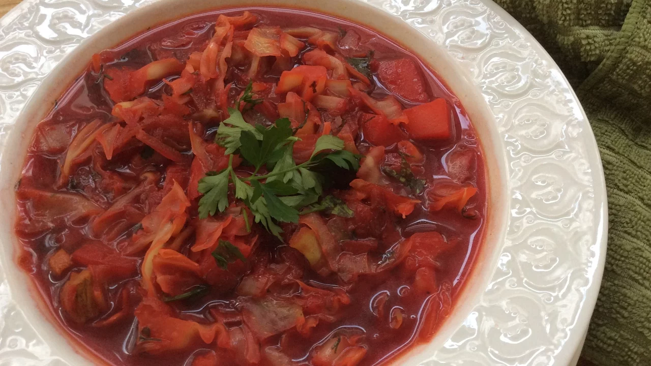 BORSCHT SOUP RECIPE - Traditional Slavic Dish