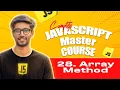 array method in javascript with example Javascript Master Course in