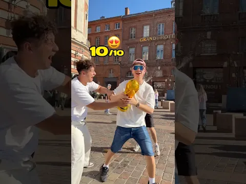 Rating strangers shots with the World Cup BEST reactions EVER !! 😂⚽️