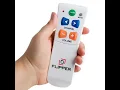 Flipper Big Button Universal TV Remote Control - Senior-Friendly TV Remote