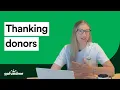 Tips for thanking your GoFundMe donors