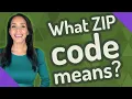 What ZIP code means