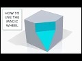 How to use the magic wheel in Siemens Solid Edge tutorial