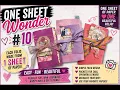 One Sheet Wonder Beautiful Folio from One Sheet of Paper