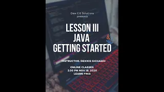 Introduction to Java Programming 003