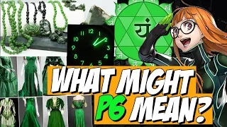 trying to predict persona 6s green themes will tmrw be the day