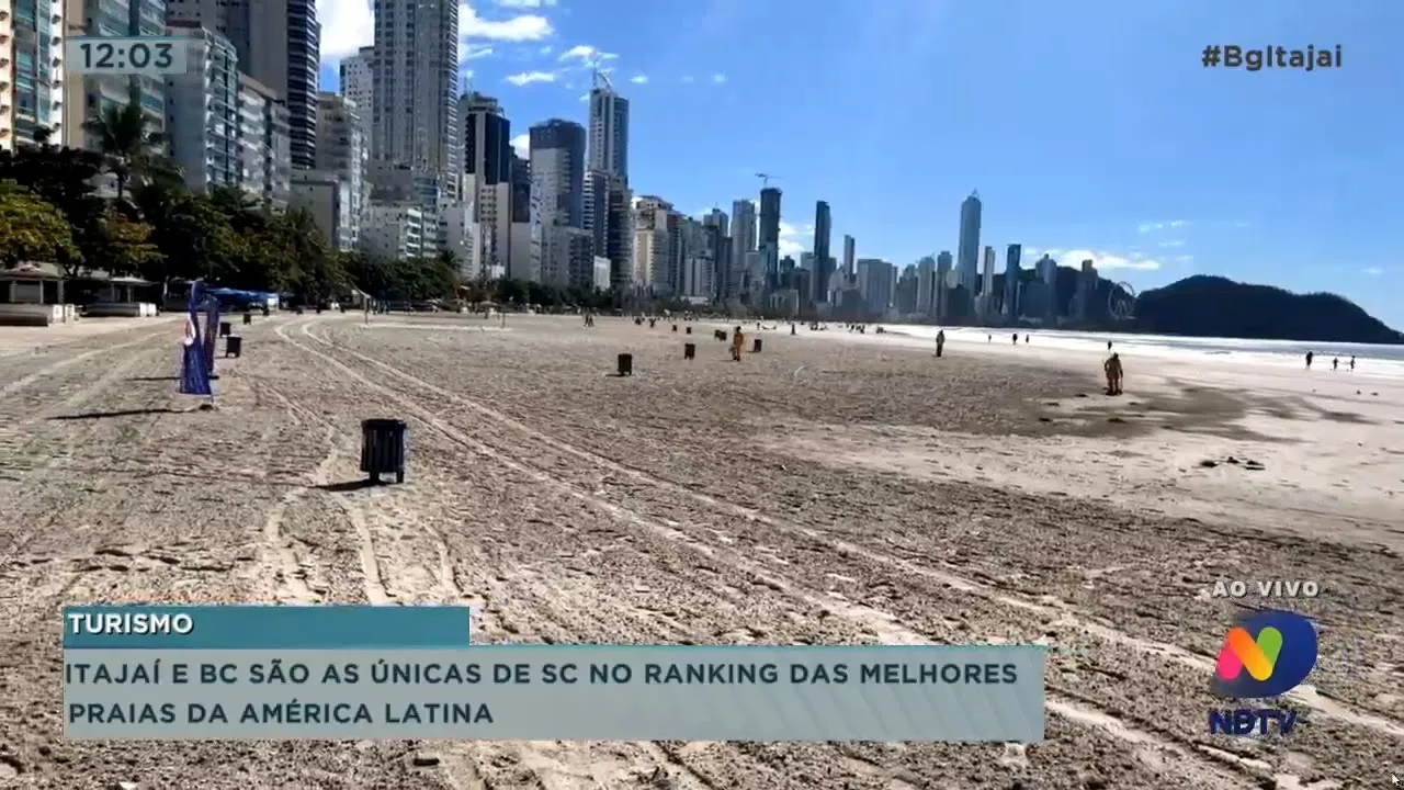 Itajaí e BC no ranking das melhores praias da América Latina, mutirão de consultas e vacina
