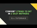 2 Easy Methods of Converting String to Integer in C