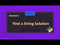 Find a String Python Series HackerRank Series Abhishek Kumar