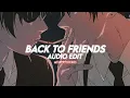 Lagu sombr - back to friends (edit audio)