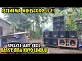 Lagu MINISCOOP Emang Joss !! Speaker 15 Inch watt kecil bisa gini suara sub jitu nada