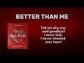 Lagu Treasure BETTER THAN ME Lyrics 