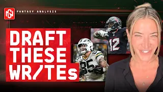 My 2026 Fantasy Draft Guide for WRs and TEs