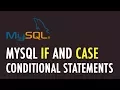 01 MySQL IF statement