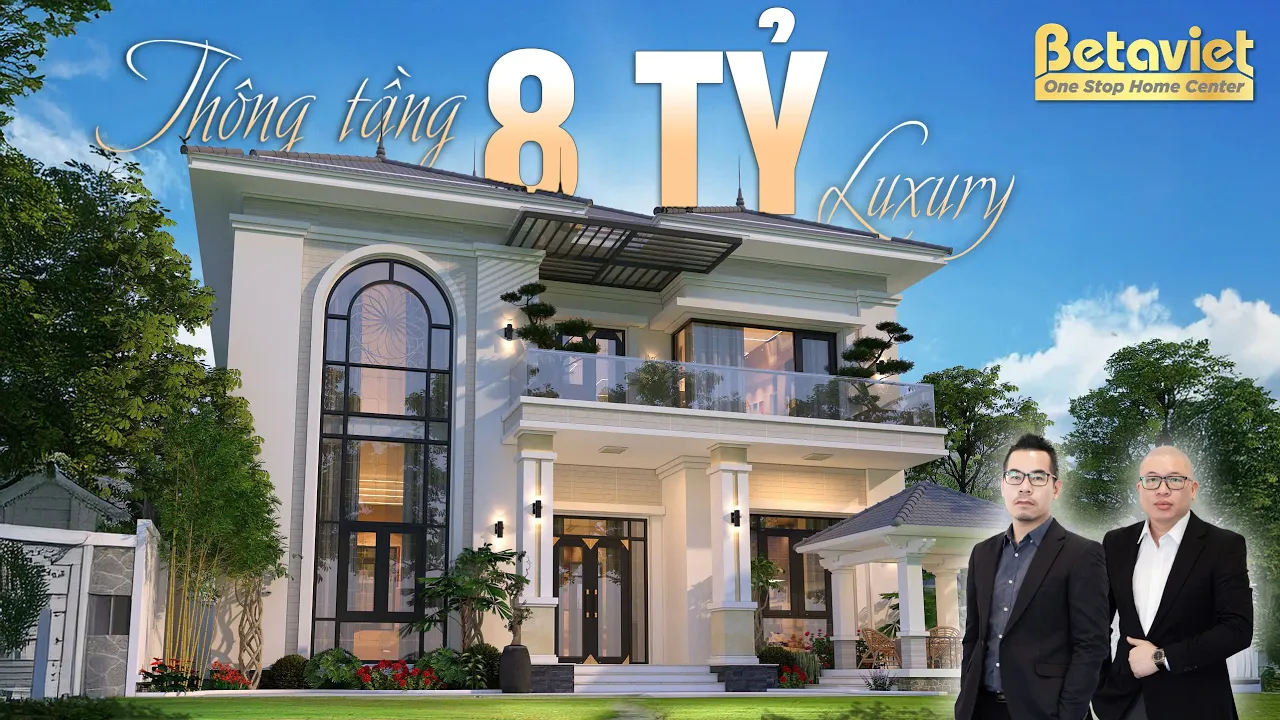 Biệt thự thông tầng 400m2 – Không gian sống 8 tỷ đậm chất nghệ thuật