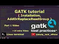 GATK Installation AddOrReplaceReadGroup Variant analysis