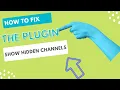 How to fix the Show Hidden Channels plugin Plugin stopped working