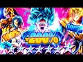 WHAT HAVE I CREATED 14 STAR SSB KAIOKEN GOKU WITH INFINITE DAMAGE BUFFS Dragon Ball Legends