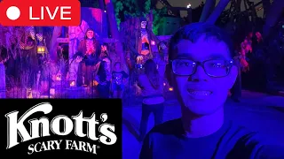 LIVE Opening Night of Knott s Scary Farm 2025 at Knott s Berry Farm VIEWER DISCRETION ADVISED