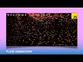 Create Particles Fluid animation in HTML Canvas JavaScript