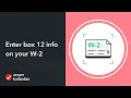 Entering box 12 information on your W-2 - TurboTax Support