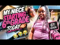 Kenzie TAKES MIDDLE SCHOOL I GOT SICK AGAIN