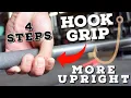 Hook Grip Fingertip Hook Grip Deadlift in a More Upright Position