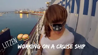 The Only Female Working Construction on a Cruise Ship (E.69 Sailing w/the Litzenbergers)
