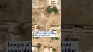 Images Of Sudan Taken From Space Show Stains Resembling Blood Researchers Say 
