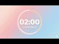 2 Minute Countdown Timer With Alarm No Music Study Work Focus Productivity Timer
