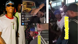 wizkid slapped in warri by fans as they steal his eye glass teni called out by shizi for case song