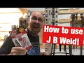 How to use JB Weld JB Weld Original Cold Steel JB Weld Step-by-Step Instructions